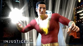 INJUSTICE 2 MOBILE  ALL CHARACTER SUPERMOVES UPDATED [upl. by Nrek]