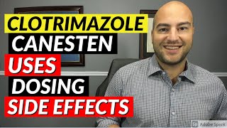 Clotrimazole Canesten  Uses Dosing Side Effects  Pharmacist Review [upl. by Philcox]