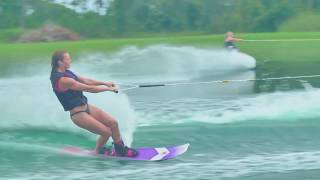 HO Hovercraft Slalom Water Ski at Water Ski World [upl. by Warfold]