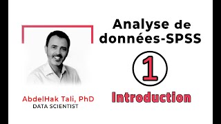 Séance  1  Analyse de données  SPSS [upl. by Rotow941]