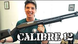 Calibre 12  Shotgun CM355L Airsoft Brasil  Luiz Rider [upl. by Silra510]