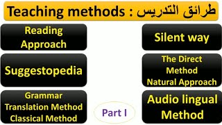 Language Teaching Methods  TOP 6 Teaching Methods ¦ Part I [upl. by Notyalc466]