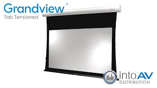 Grandview Tab Tensioned Projector Screen For Home Theatre [upl. by Tymothy]