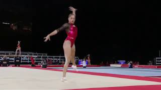 Larisa Lordache Romania  Floor  2017 World Championships Podium Training [upl. by Mycah285]