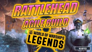 Agile Rattlehead World of Warships Legends [upl. by Vasta]