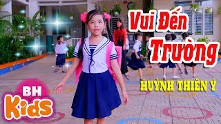 Vui Đến Trường ♫ Huỳnh Thiên Ý ♫ Nhạc Thiếu Nhi Vui Nhộn [upl. by Brunell]