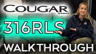 2024 Keystone RV Cougar 316RLS  Walkthrough [upl. by Krystalle]