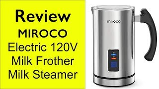 Review Miroco Milk Frother  How to make froth milk at home [upl. by Aymer]