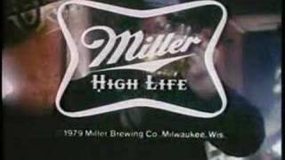 Vintage Miller Time Beer Commercial [upl. by Elahcar997]