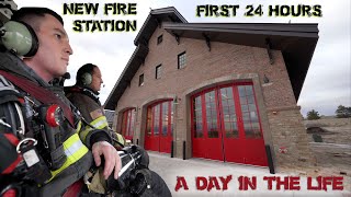 First 24 Hours in a New Fire Station  A Day in the Life [upl. by Anelys]