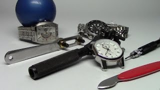 How to remove the back of a watch  Watch and Learn 22 [upl. by Ardnoik971]