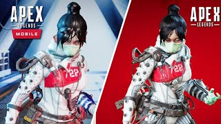 Apex Legends Mobile vs PC  Battle Royale Comparison [upl. by Bonny]