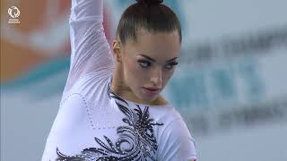 Larisa IORDACHE ROU  2020 European Champion floor [upl. by Haras]