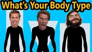 Whats Your Body Type 100 ACCURATE EASY TEST Ectomorph Mesomorph Endomorph Diet amp Workout Shape [upl. by Tuckie408]