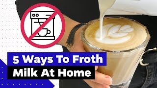 How To Froth Milk At Home Best Milk Frothers Review [upl. by Onez]