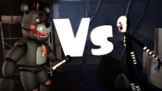 FNAFSFM Lefty vs Puppet How Lefty captured the marionette [upl. by Shira849]