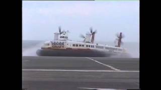 SRN4 Hovercraft at Calais [upl. by Alimak]