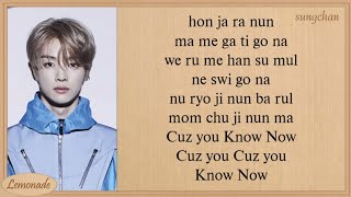 NCT U  Know Now Easy Lyrics [upl. by Amery]