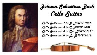 Johann Sebastian Bach  Cello suites in 432 Hz great for reading or studying [upl. by Nino701]