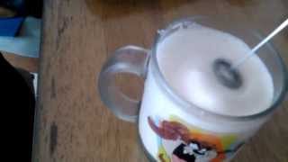 Aerolatte Review Frothing Cold Milk In Under 1 Minute [upl. by Terry367]