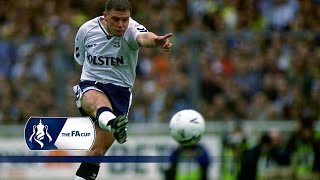 Gazzas unstoppable FA Cup freekick against Arsenal  From The Archive [upl. by Douglas]